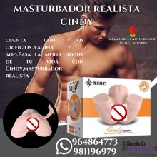 MASTURBADOR ANAL Y VAGINAL-REALISTICO Y SUAVE-SEXSHOP MIRAFLORES 